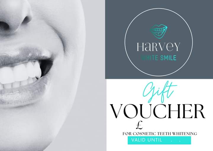 harvey white smile gift voucher